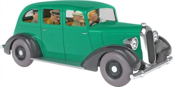Verzamelauto uit de avonturen van Kuifje